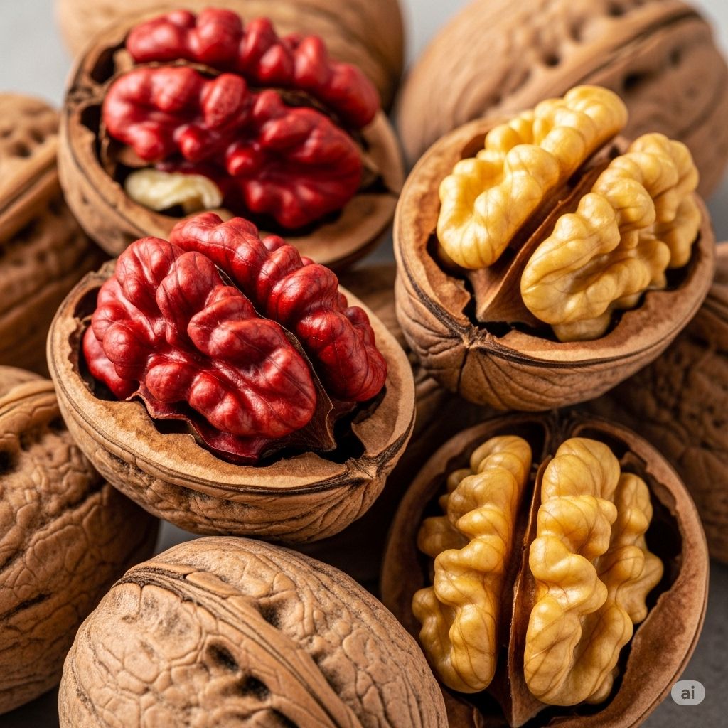 Hạt óc chó bị mốc có dấu hiệu gì?