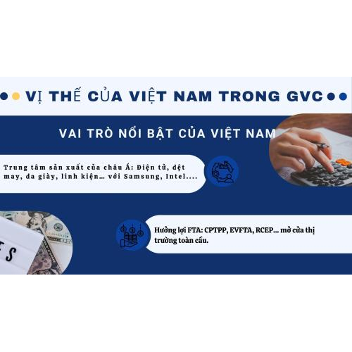 2. Vị thế của Việt Nam trong chuỗi giá trị toàn cầu